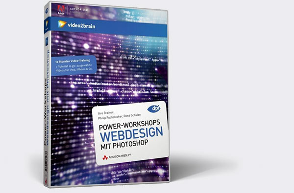 Cover des Video-Workshops Webdesign mit Photoshop